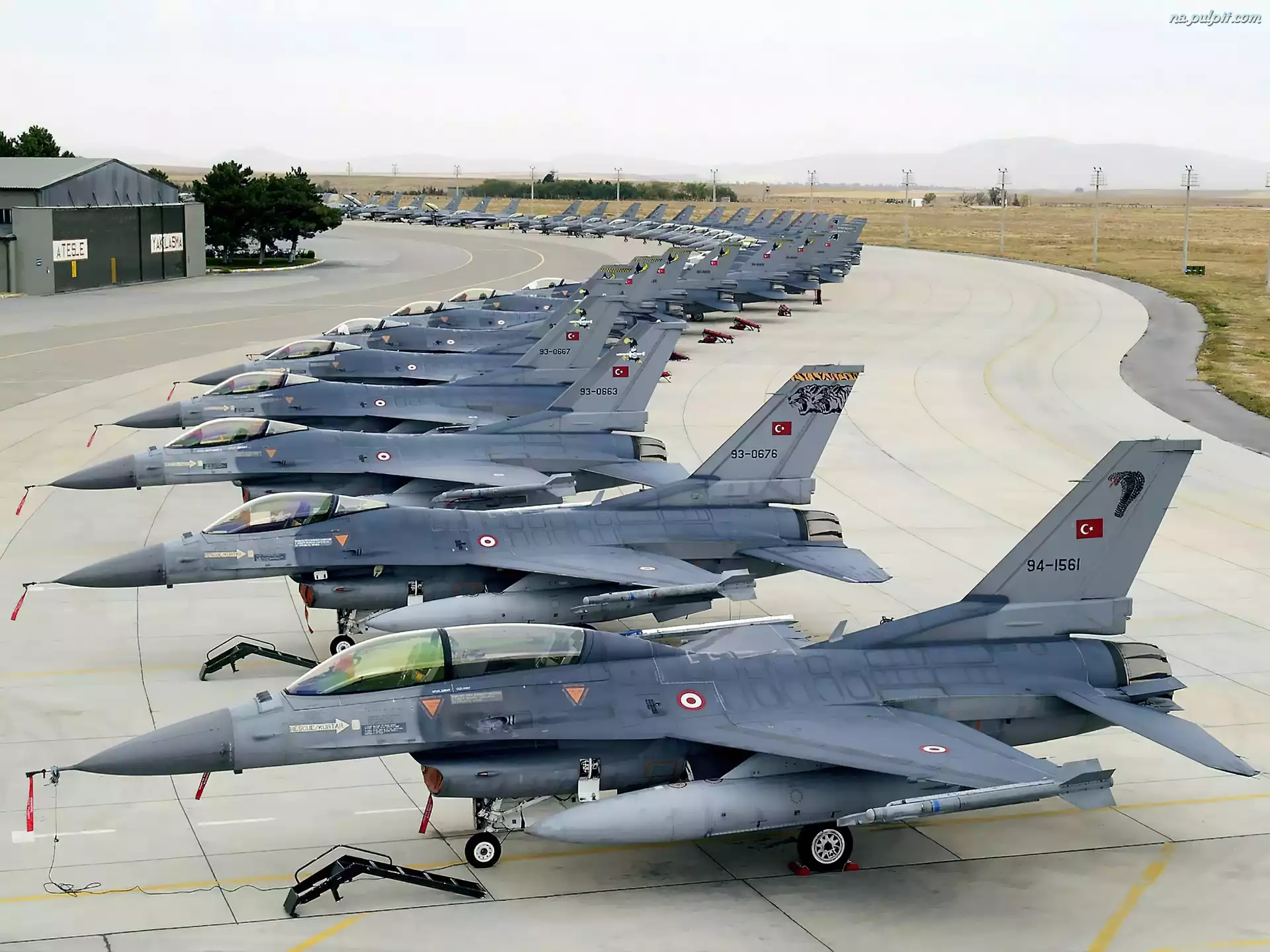 Turcja, F-16, Lockheed Martin, Lotnisko